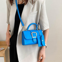 Durable PU Handbag Leather  Crossbody Bag Daily