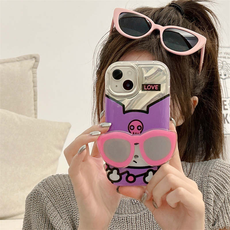 Kawaii Cartoon Big Face Phone Case