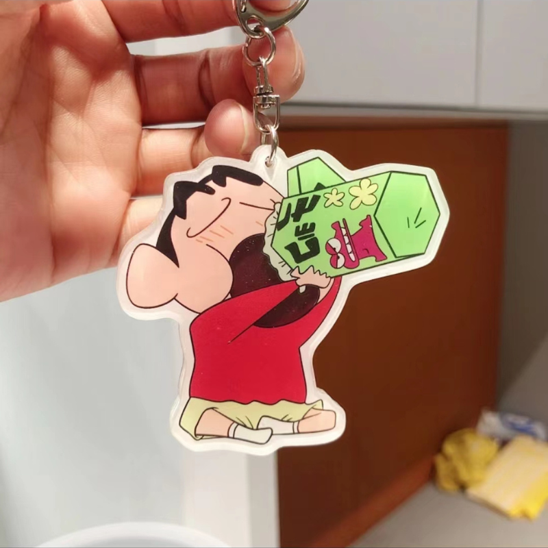 Kawaii Cartoon Acrylic Keychain Charm