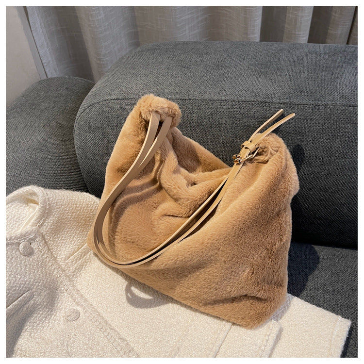 Plush Shoulder Bag