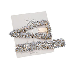 Crystal Diamond Color Hair Clips