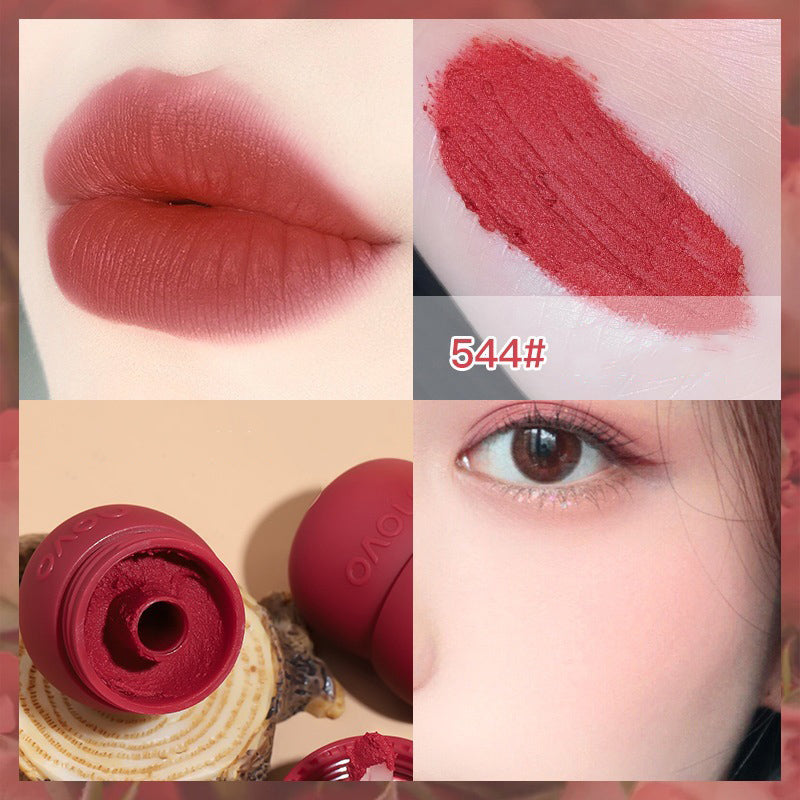 Mushroom Shape Velvet Matte Lipstick