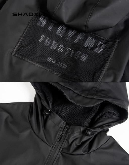 Black Cargo Jacket Mens