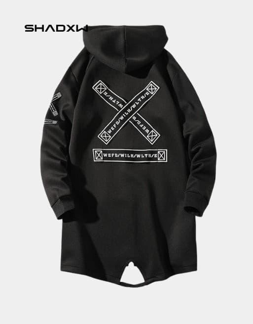 Black Techwear Jacket