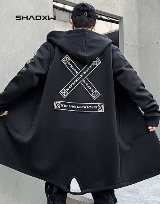 Black Techwear Jacket