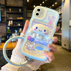 Kawai Cinnamoroll Holder Phone Case