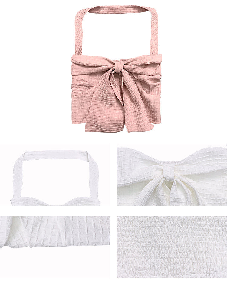 Summer Bow Halter Camisole