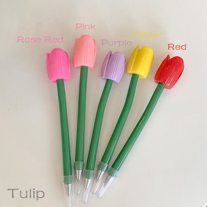 Cute Tulip Ballpoint Pen(0.7mm)