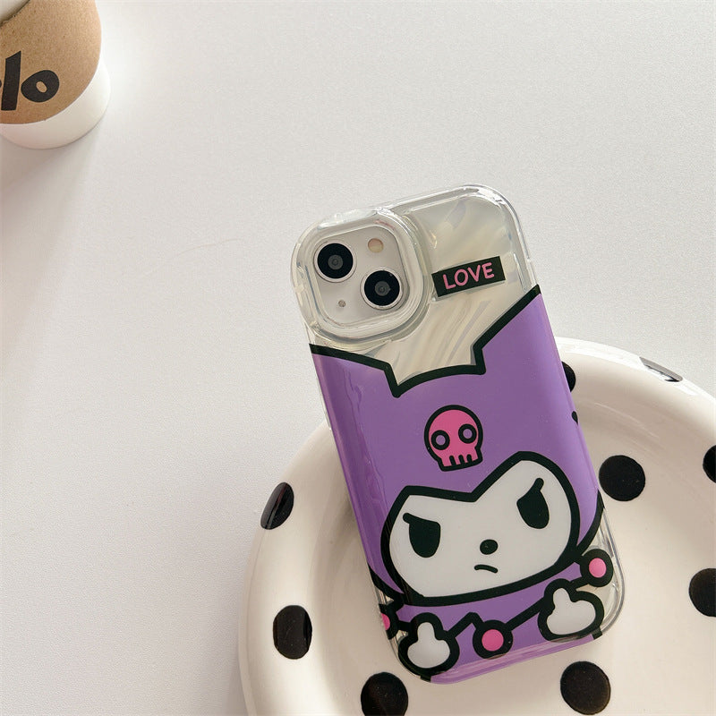 Kawaii Cartoon Big Face Phone Case