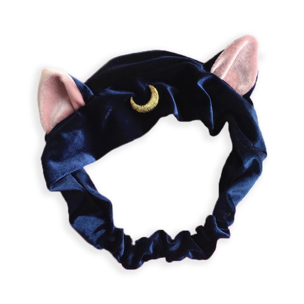 Crescent Cat Ears Headband