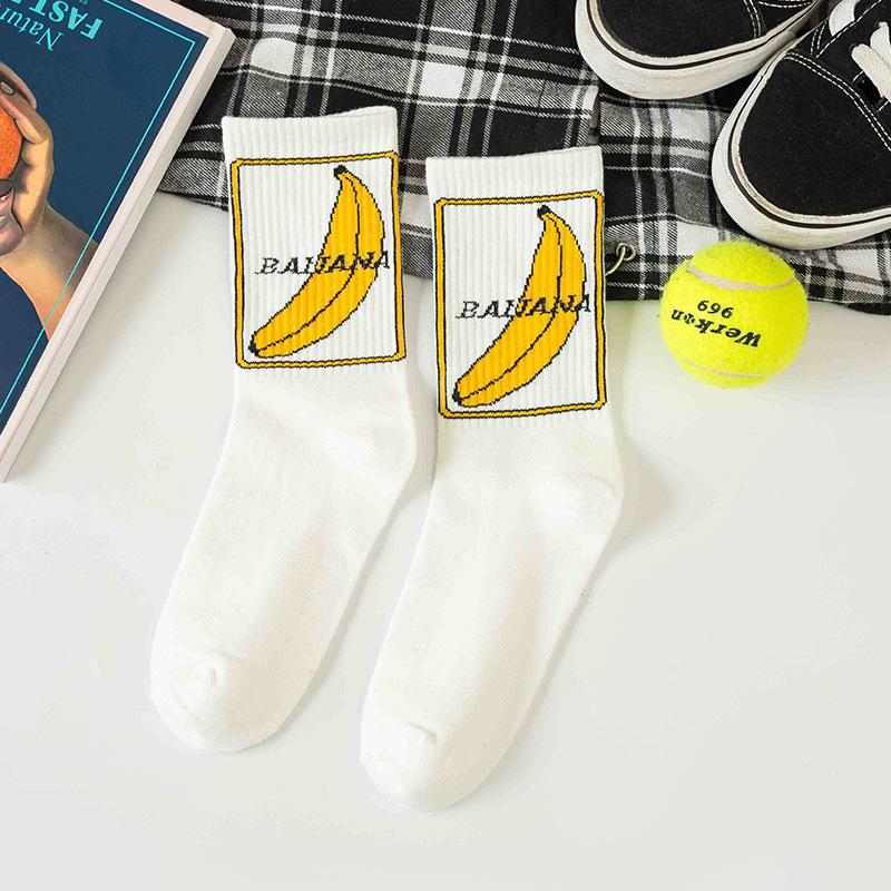 Cartoon Banana Anime Socks