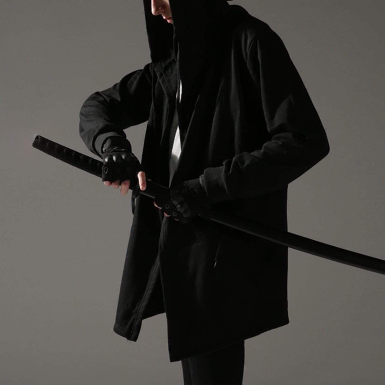 Dark Cloak Cape Oversize Wizard Thick Coat