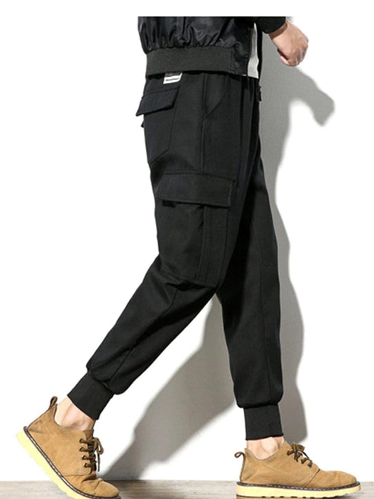 "Multi-pocket Beam Foot" Cargo Pants