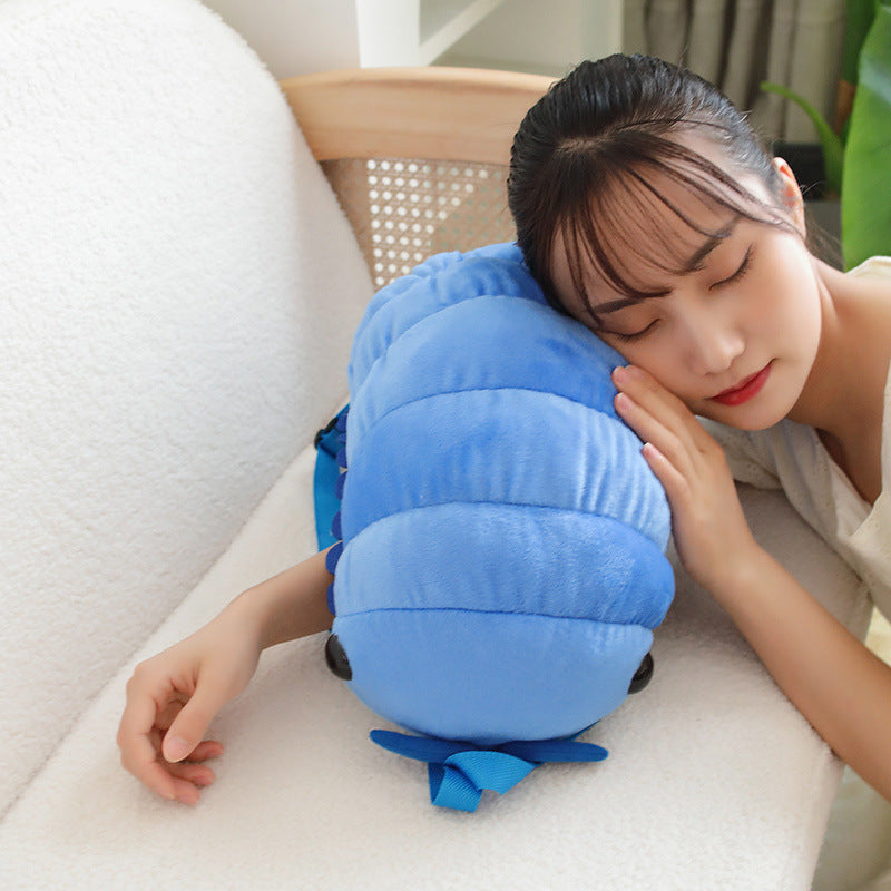 Kawaii Isopod Plush Backpack