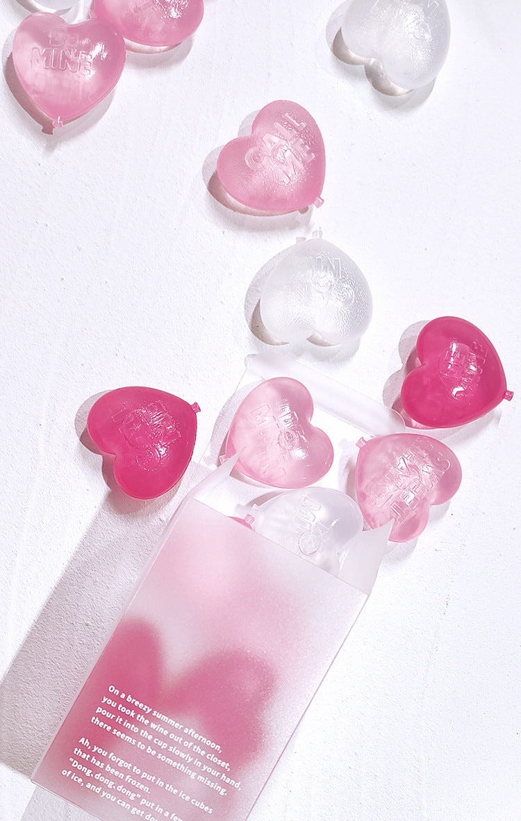 Cartoon Love Ice Cubes