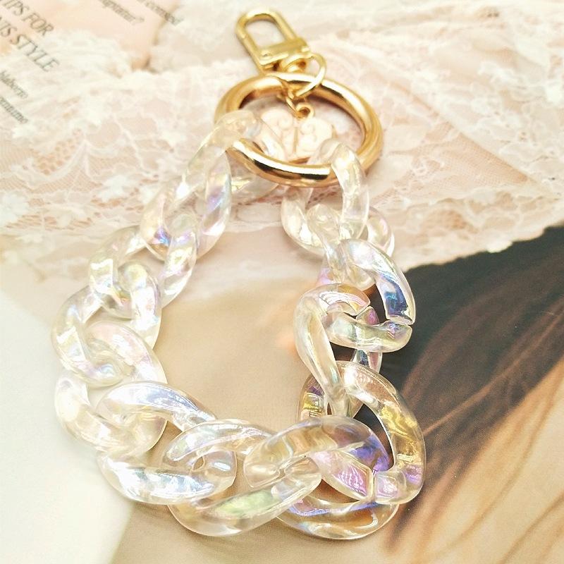 Pearls Alloy Keychain