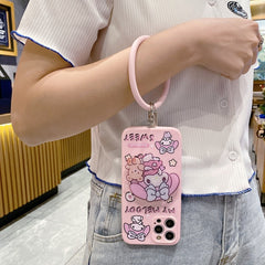 Cute Cartoon Bracket Phone Case