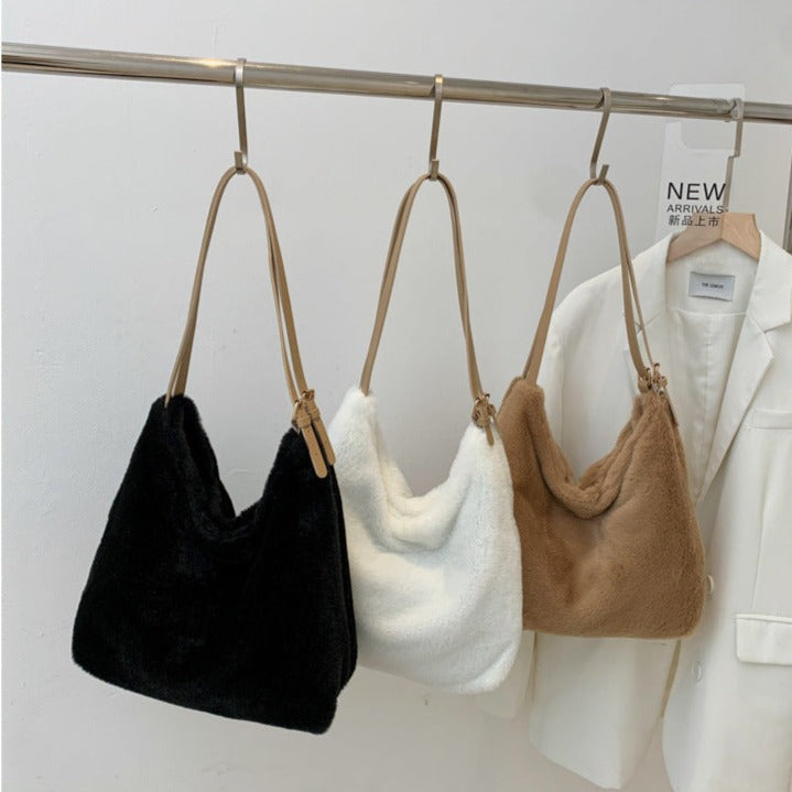 Plush Shoulder Bag