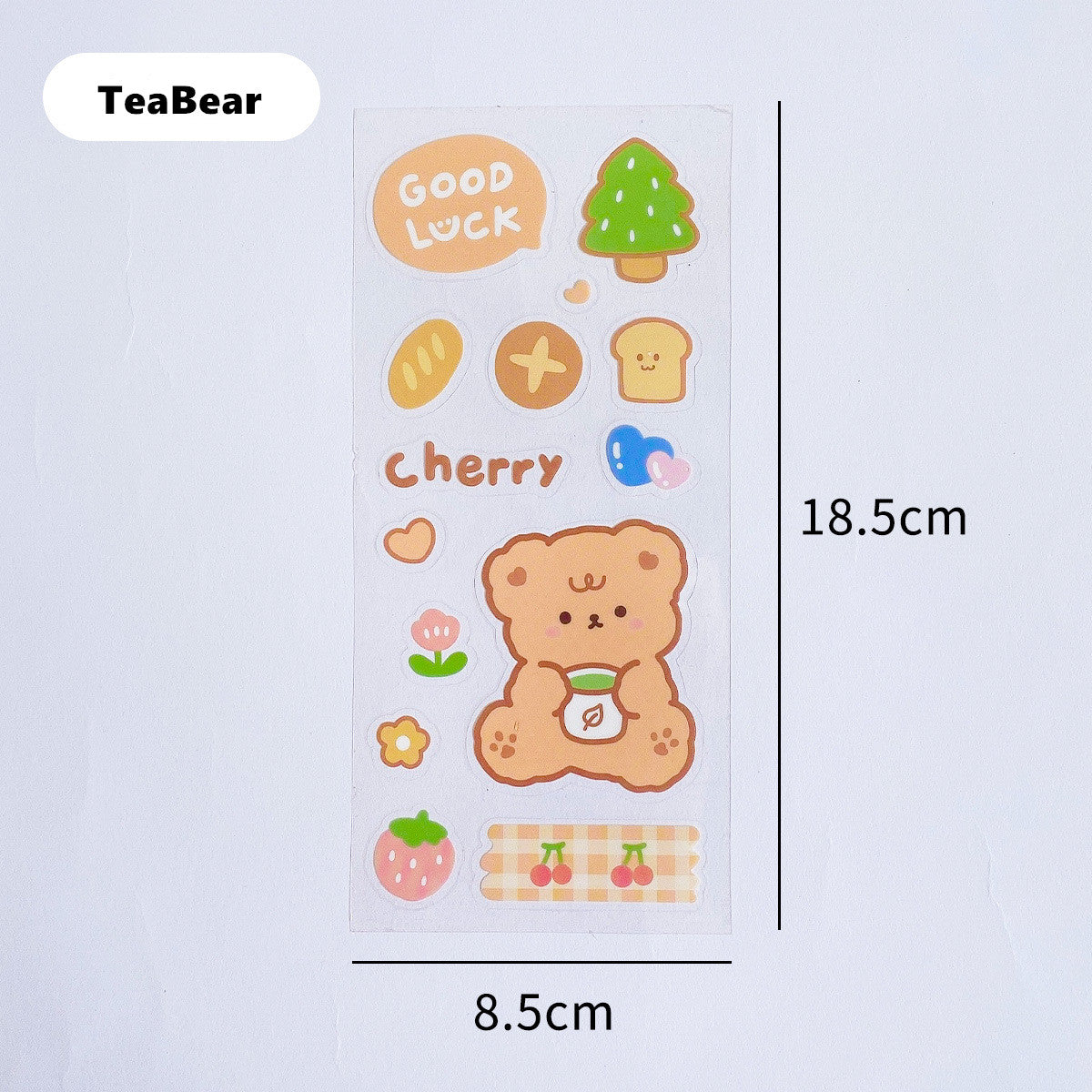 Cute Transparent PVC Sticker