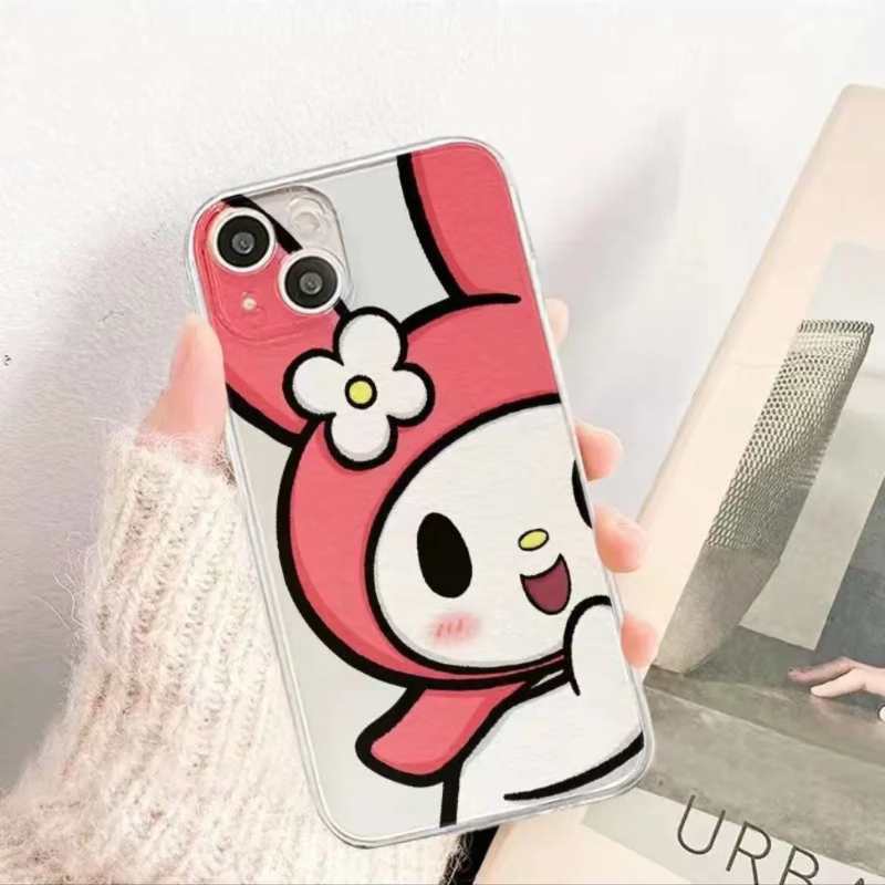 Kawaii My Melody Kuromi Couple Phone Case