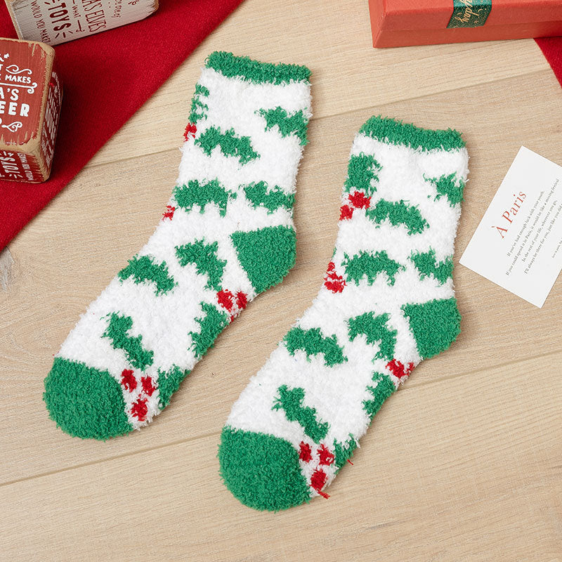 Cute Christmas Floor Socks