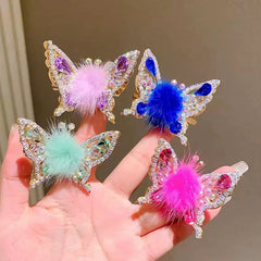 Flying Butterfly Hair Clip