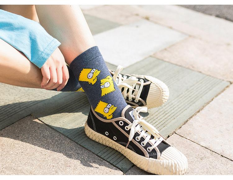 Cartoon Banana Anime Socks