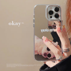 Mirror Funny Dog Phone Case