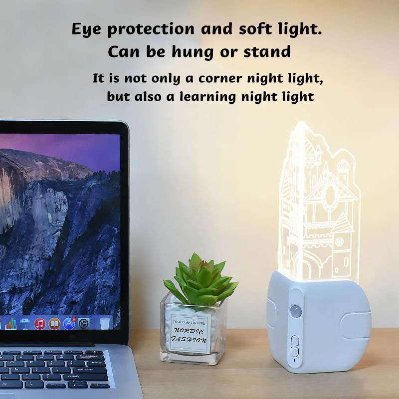 Castle Sensor Night Light