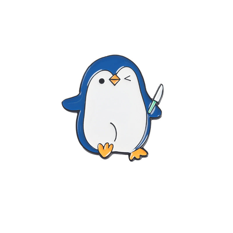 Cute Rabbit Penguin Pins