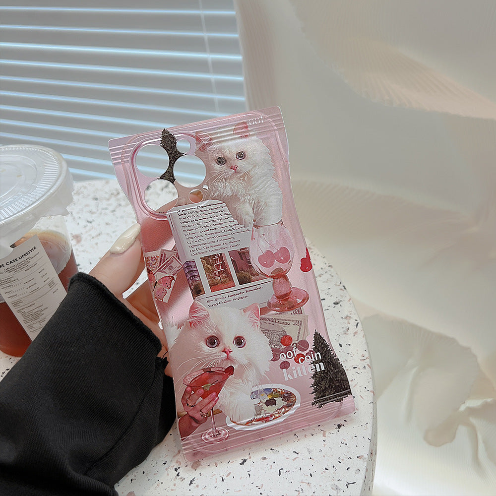 Pinch Bag Cat Phone Case