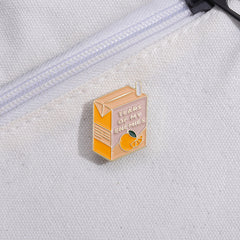 Cute Orange Style Pins