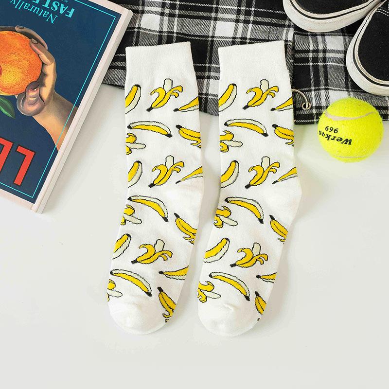 Cartoon Banana Anime Socks