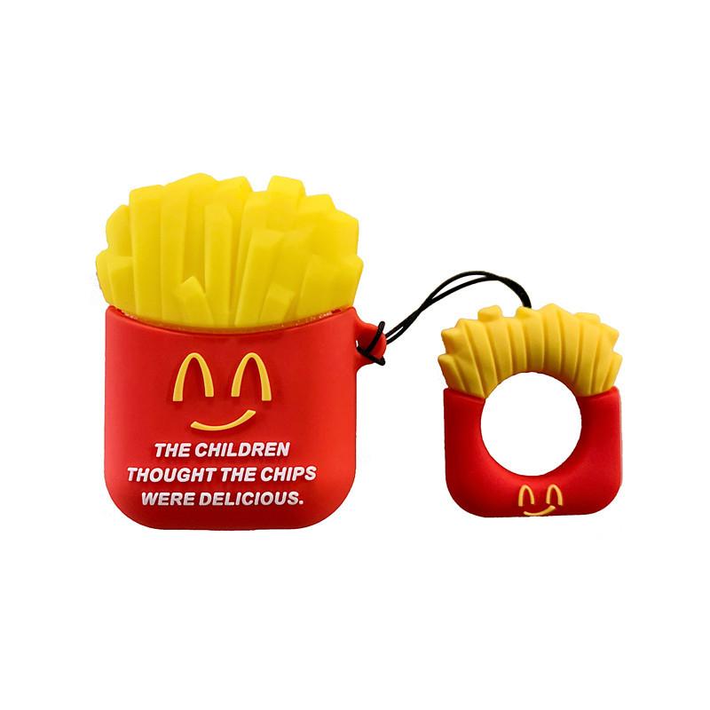 French Fries Burger Airpod Case