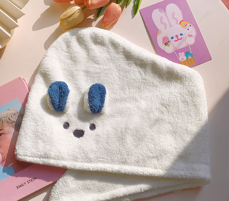 Cute Rabbit Shower Cap