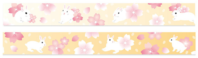 Beautiful Cherry Blossom Washi Tapes