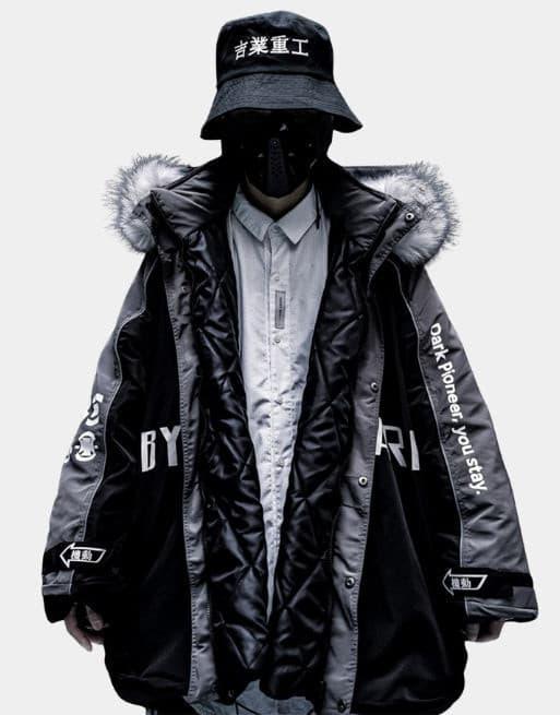 Cargo Jacket with Fur Hood
