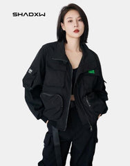 Cargo utility jacket women's