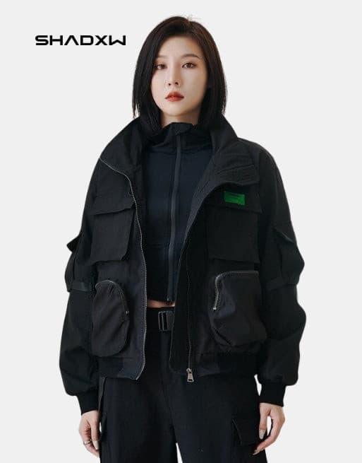 Cargo utility jacket women's