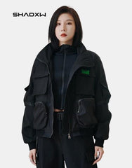 Cargo utility jacket women's