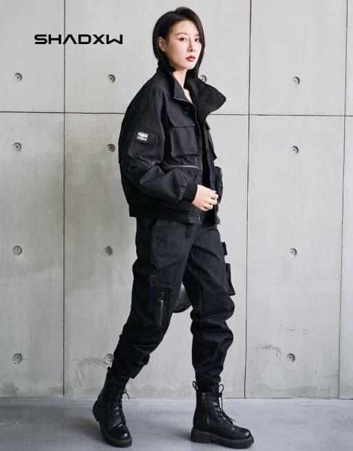 Cargo utility jacket women's