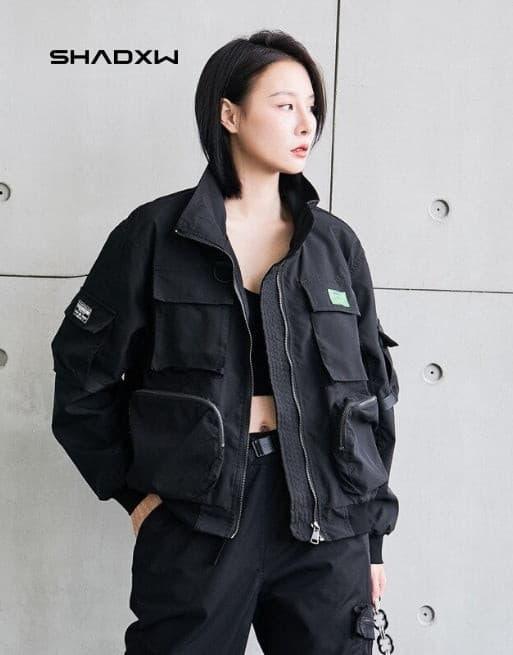 Cargo utility jacket women's