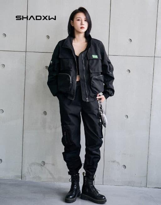 Cargo utility jacket women's