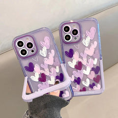 Cartoon Bear Rabbit Bumper Cute Phone Cases For iPhone 14 11 12 13 Pro Max