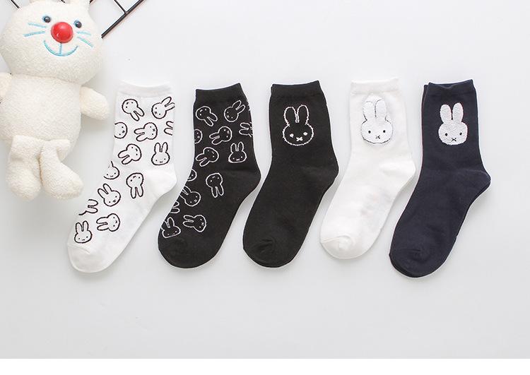 Cartoon Anime Rabbit Socks