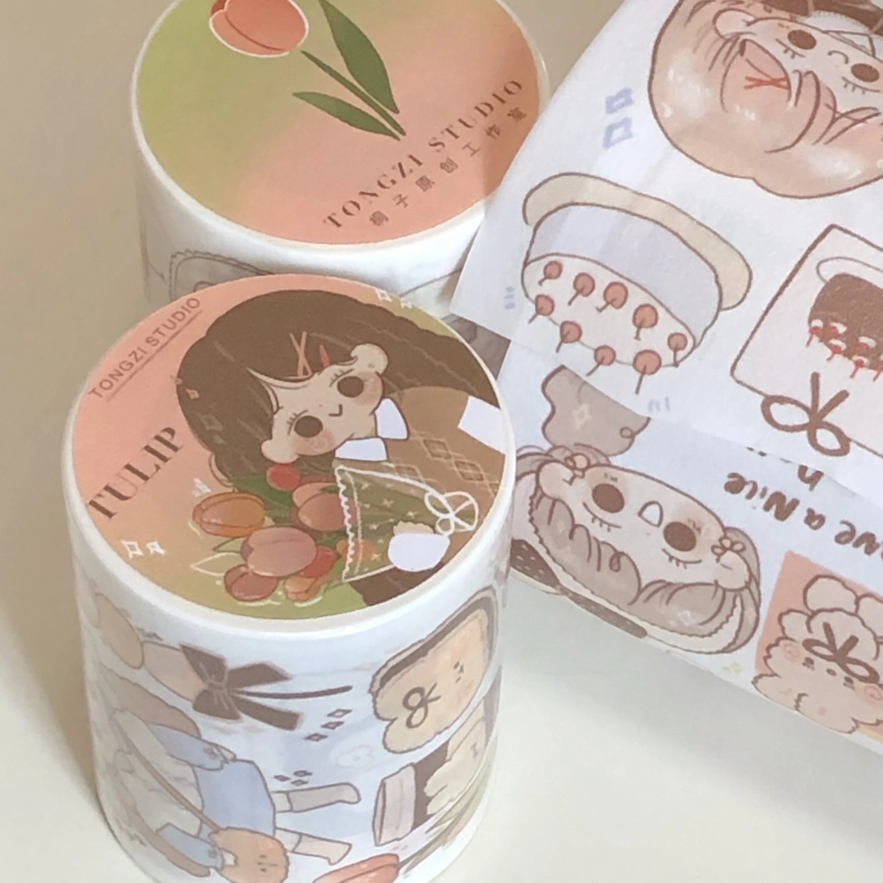 Tulip Girl Series Pet Tape