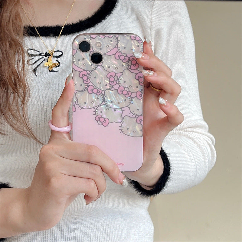 Kawaii Cartoon Cat Phone Case