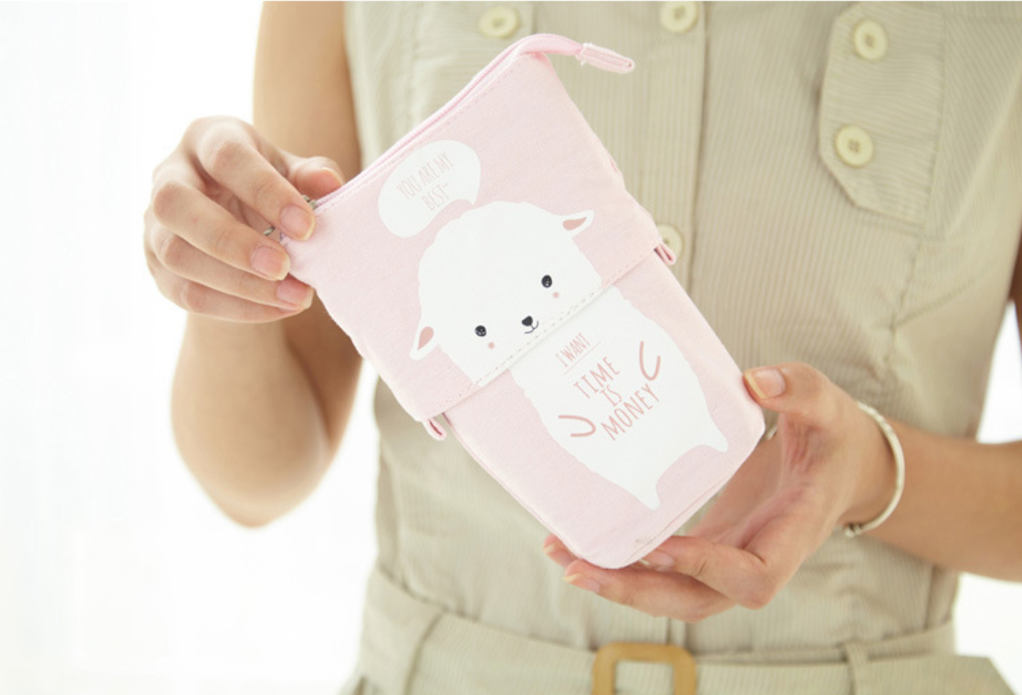 Kawaii Pets Stand-Up Pencil Case