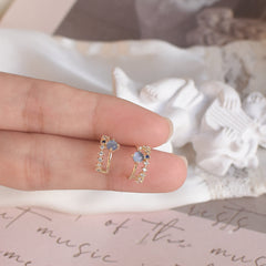 Midsummer Night Star Delicate Earrings