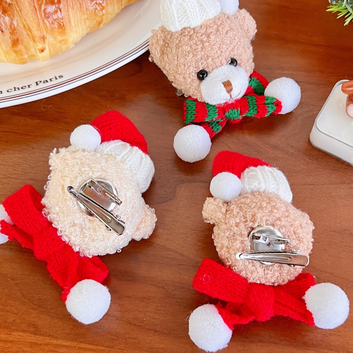 Christmas Cute Bear Pins